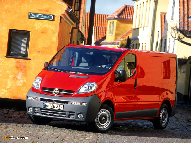 Opel vivaro 2001